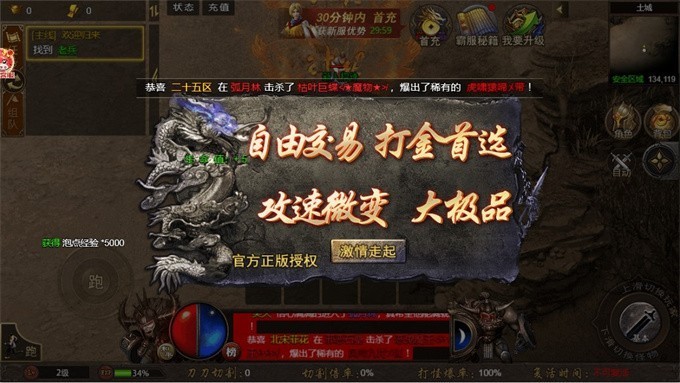 新誓记传奇战斗场景/