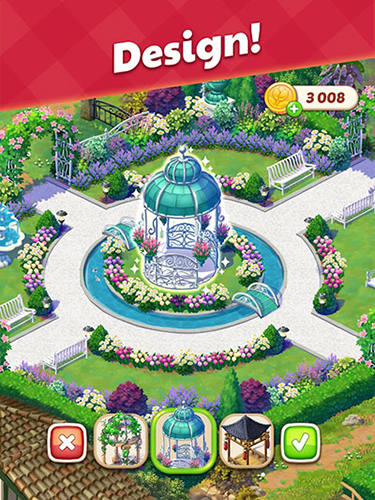莉莉的花园建设场景