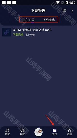 下载管理示例