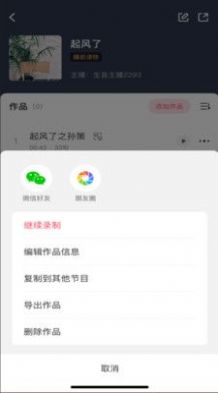 生音录音操作界面