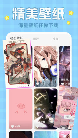 主题动态壁纸操作界面
