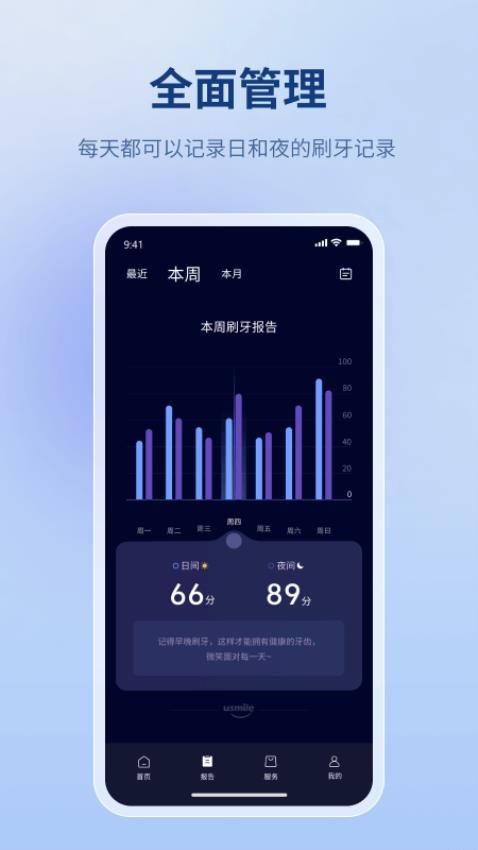 牙套佩戴监测功能