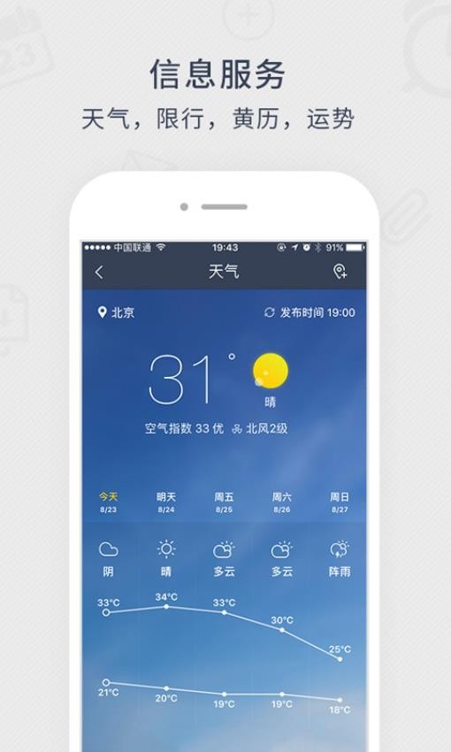 农历提醒示例