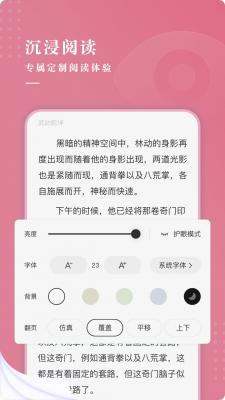 甜荔小说书库界面