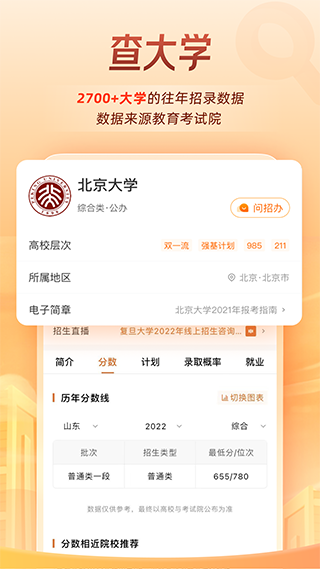 生涯规划界面