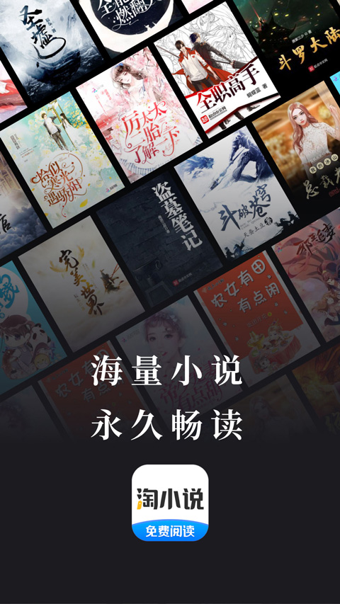 免费淘小说阅读界面