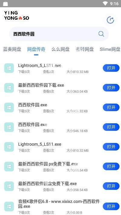应用搜网盘搜索功能