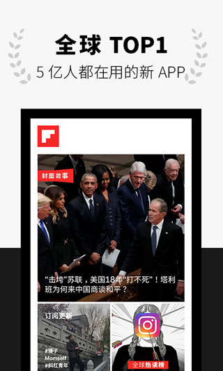 flipboard操作界面