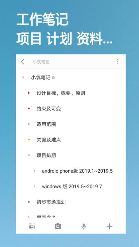 笔记树结构