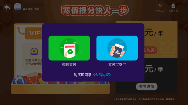 支付界面