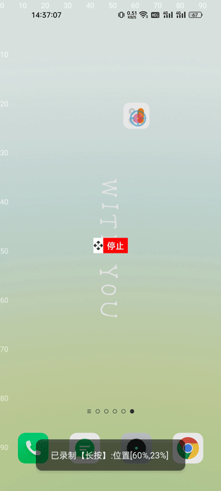 录制界面示意