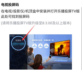 乐播投屏电视端