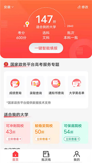 数据分析页面