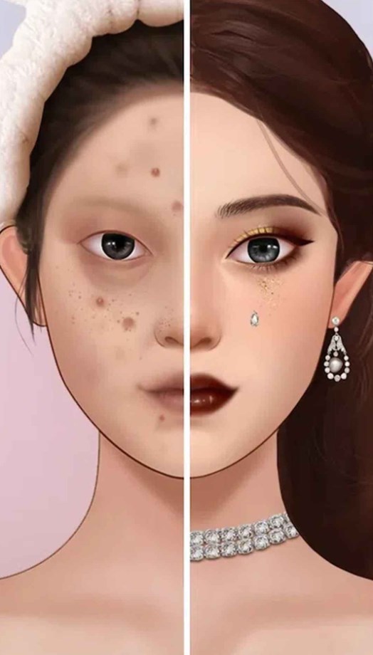 明星化妆师游戏主界面
