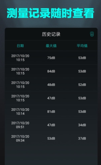 分贝仪噪音量界面
