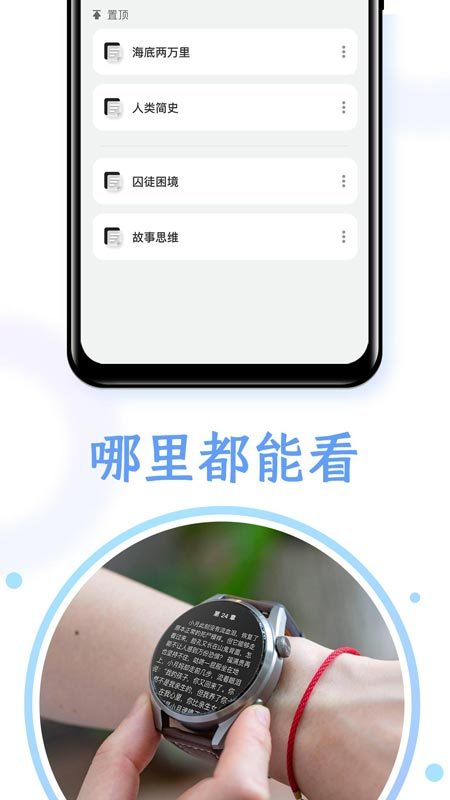 掌旗小说阅读器手表适配