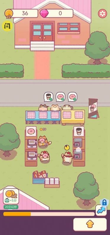 小小餐厅店面全景