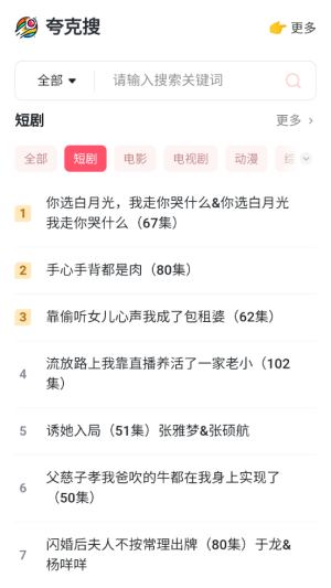 夸克多线程下载界面