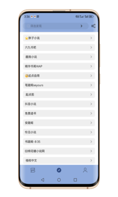 若风阅读旧版主界面