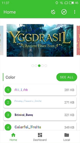 zfont3操作界面