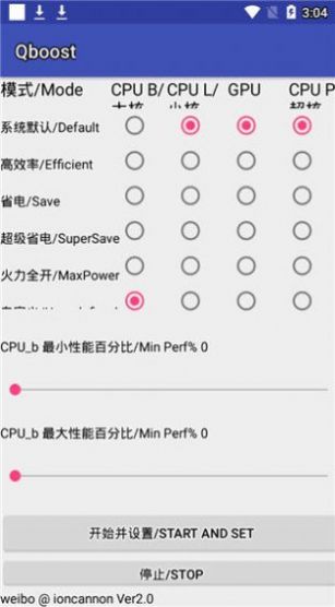 Qboost性能监控