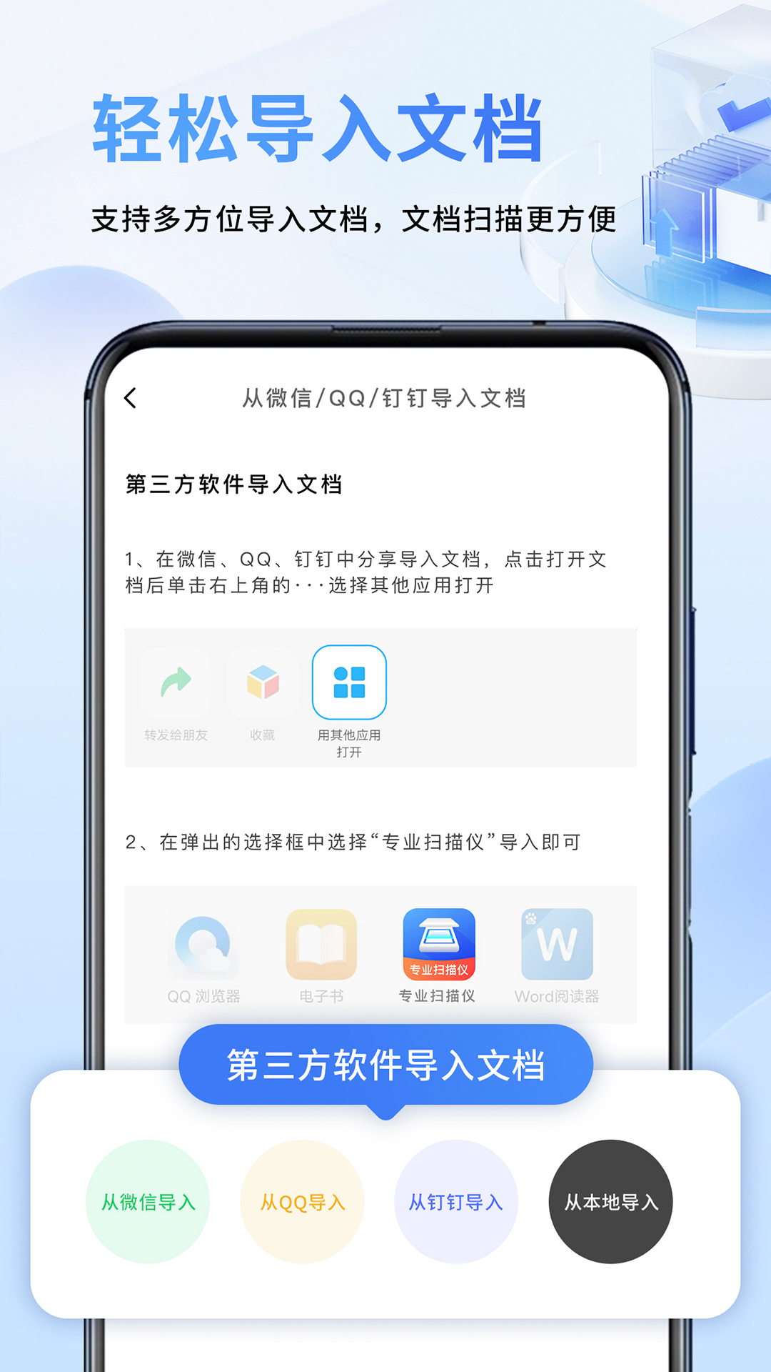 扫描仪操作流程