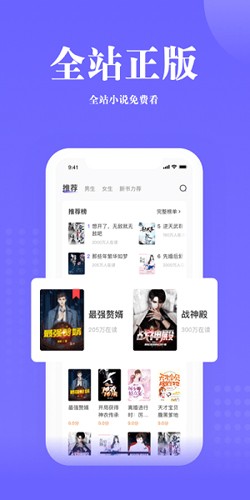 书路阅读界面