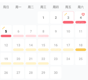 日历视图