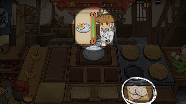 食物制作界面