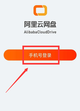 阿里云盘登录选项