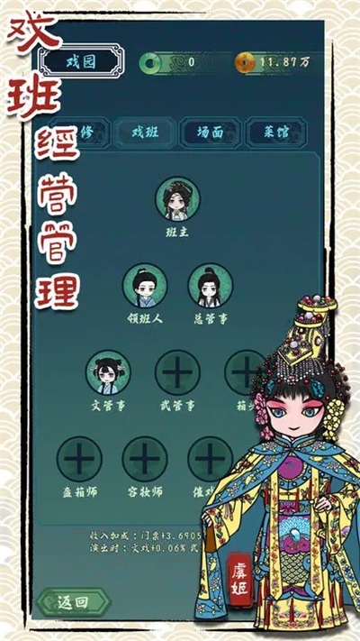 戏园经营实景图
