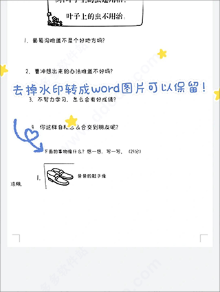 导出文档效果
