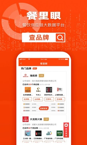 餐里眼行业分析