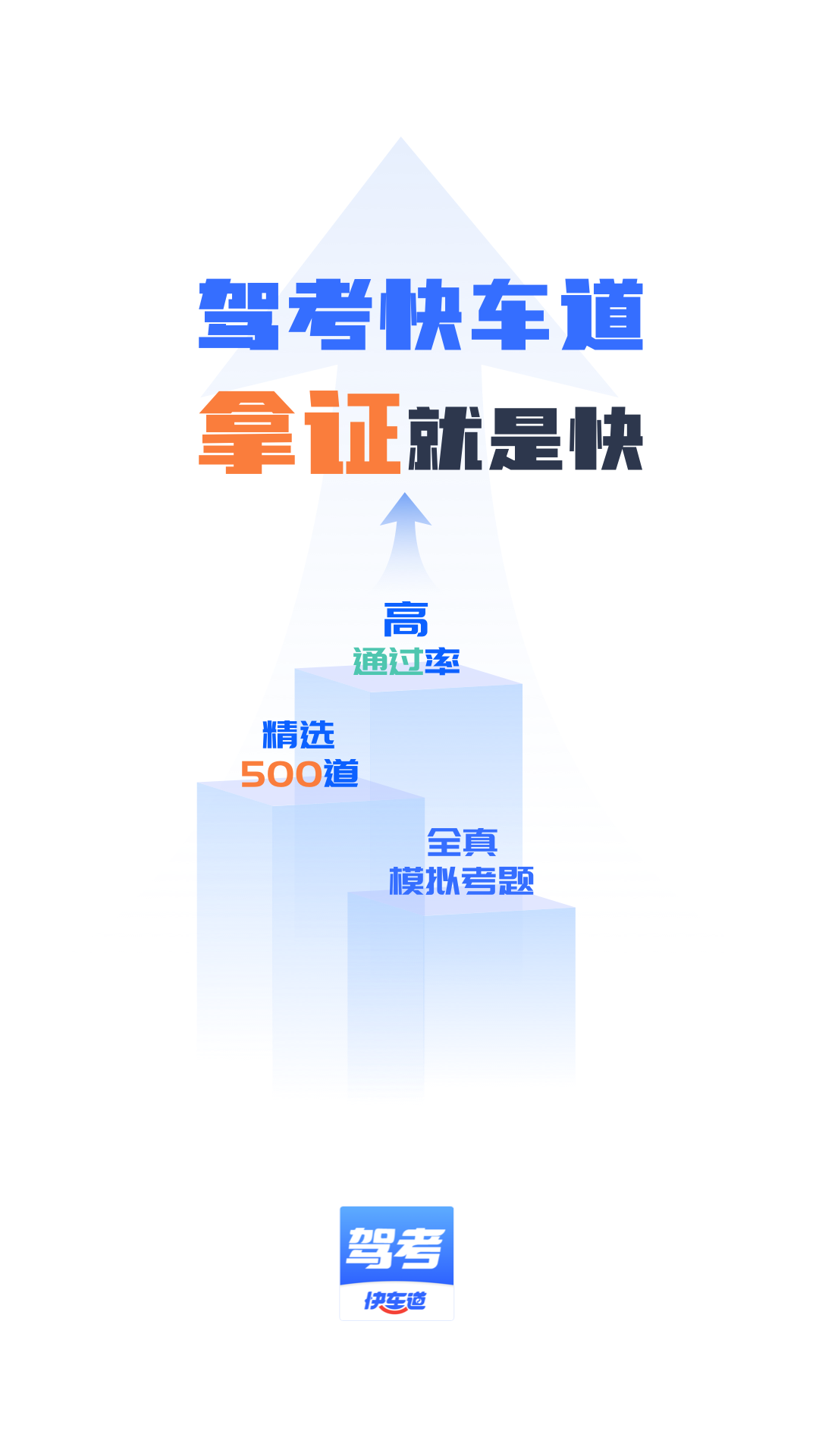 驾考快车道智能学习界面