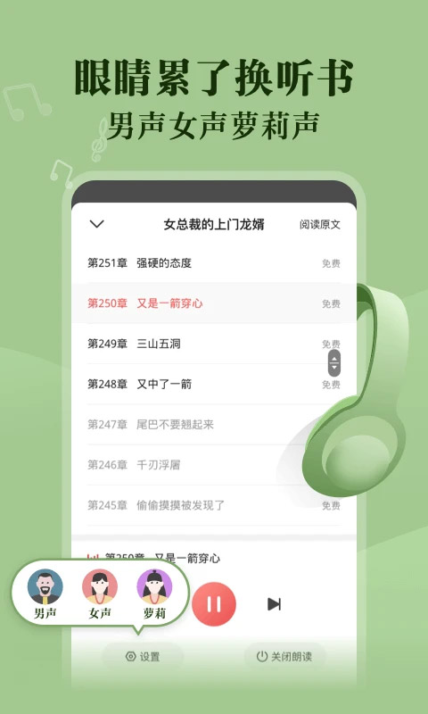 阅读界面