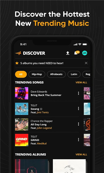 audiomack社区互动