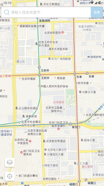 围栏设置界面