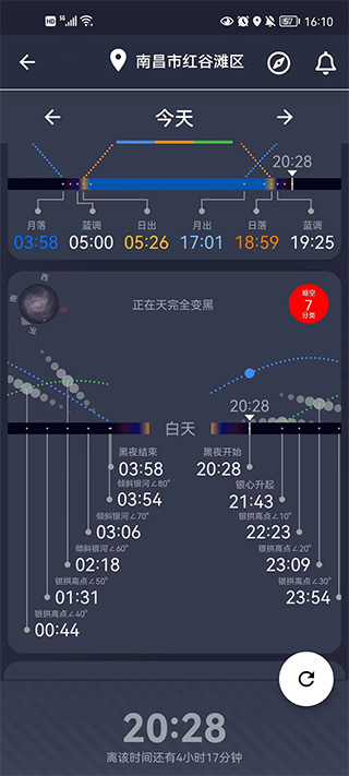 参数调节面板