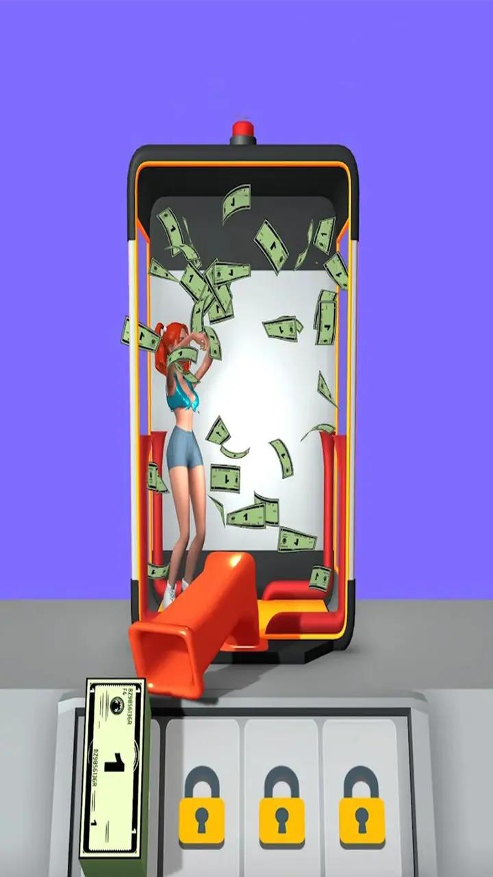 自动钞票机实际游戏画面