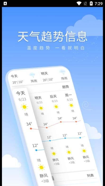 暖暖天气通主界面