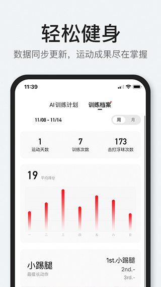 专业动作演示