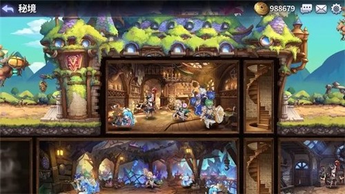 战斗界面示意