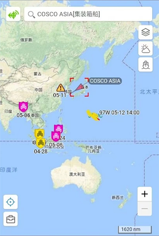 船队地图