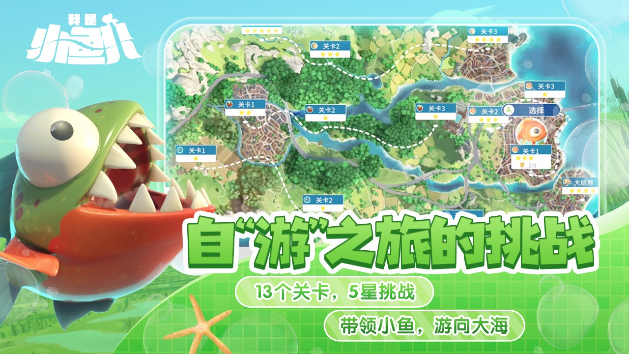 小鱼在晾衣绳滑翔