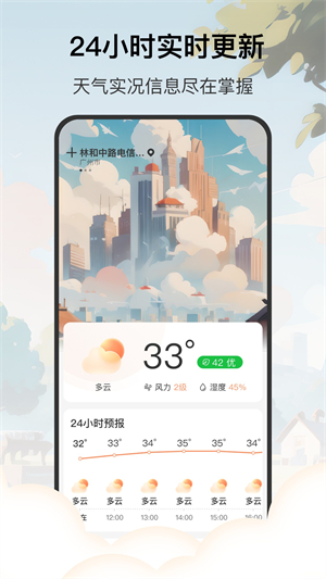 分时天气