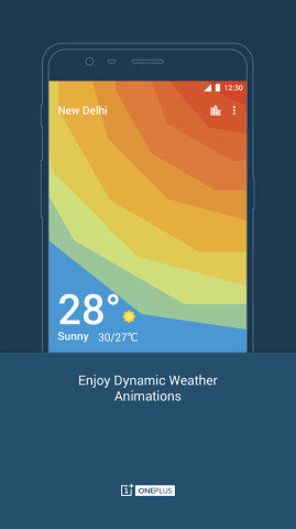一加天气空气地图
