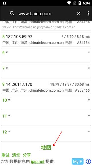 地图按钮
