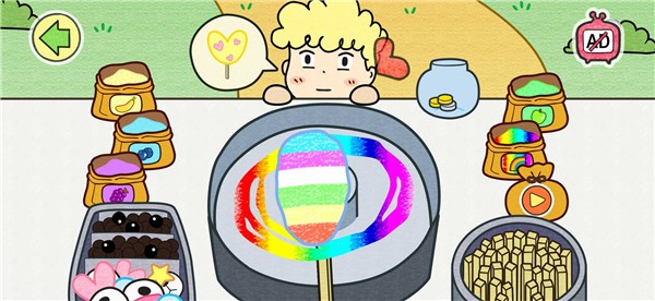 棉花糖制作界面
