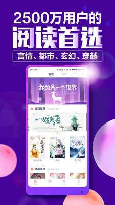 花溪小说阅读界面