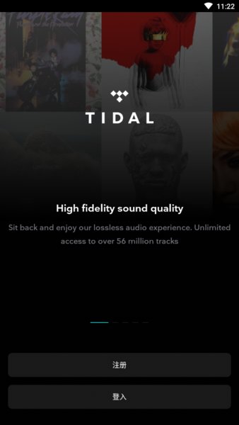 TIDAL歌单展示